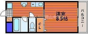 マメゾン三野の物件間取画像